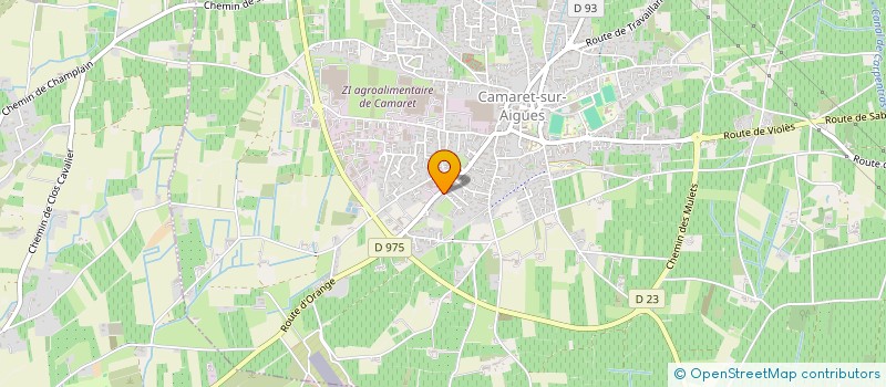 localisation de l'entreprise MADAME MARJORIE CARDOT à CAMARET-SUR-AIGUES