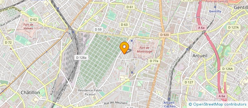 localisation de l'entreprise MADAME MARJORIE CAROLA à BAGNEUX