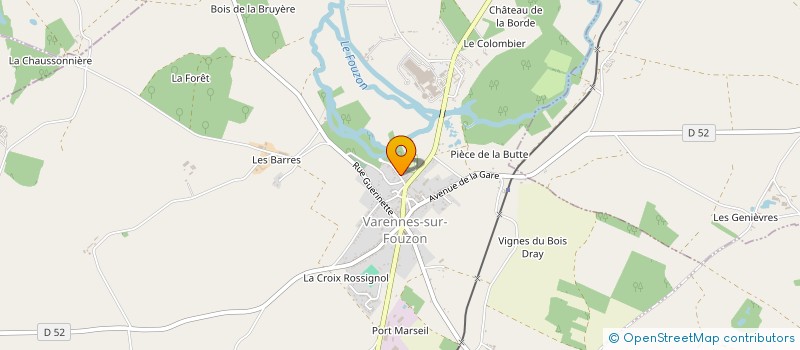 localisation de l'entreprise MADAME MARJORIE CASSAGNE à VAL-FOUZON
