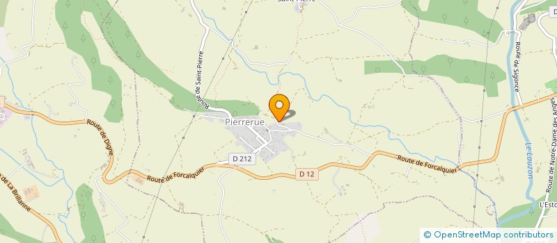 localisation de l'entreprise MADAME MARJORIE CAVALIER  PIERRERUE