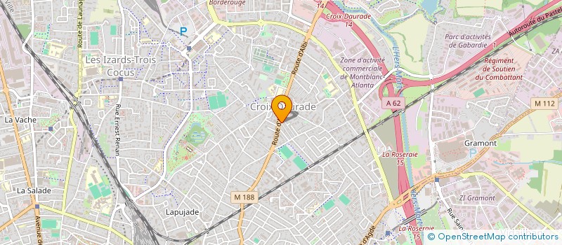 localisation de l'entreprise MADAME MARJORIE CAZAJOUS à TOULOUSE