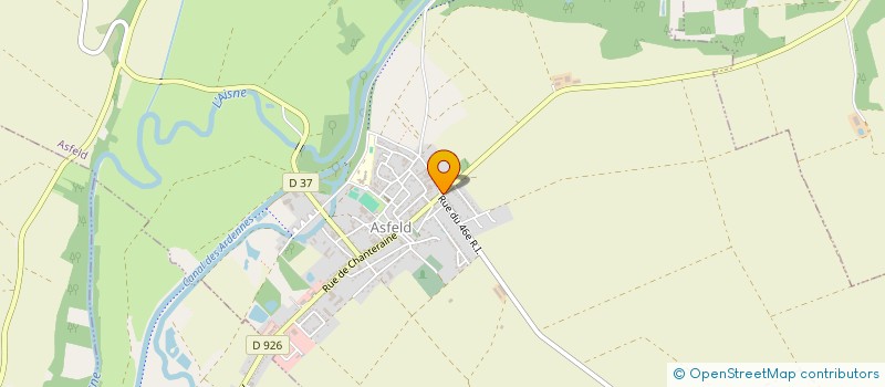 localisation de l'entreprise MADAME MARJORIE CHAPLET  ASFELD