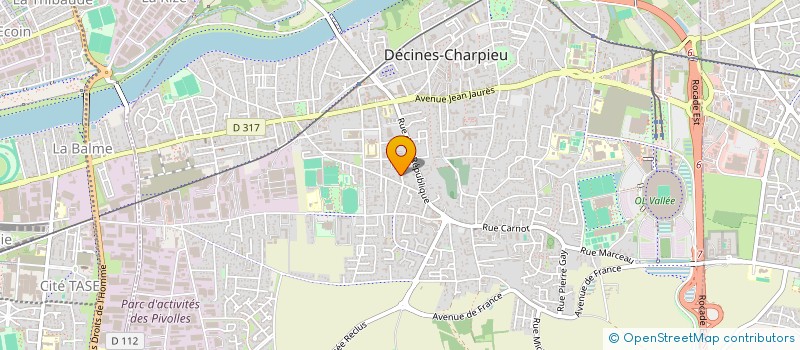 localisation de l'entreprise MADAME MARJORIE CHAUMAIZIERE à CHAPONNAY