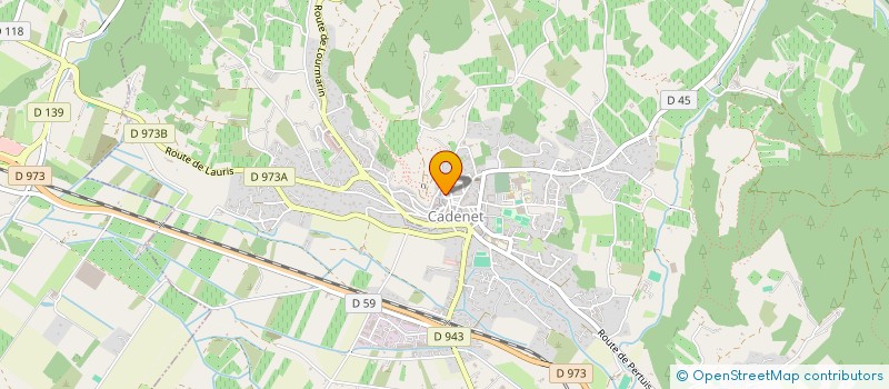 localisation de l'entreprise MADAME MARJORIE CHEVALIER  CADENET