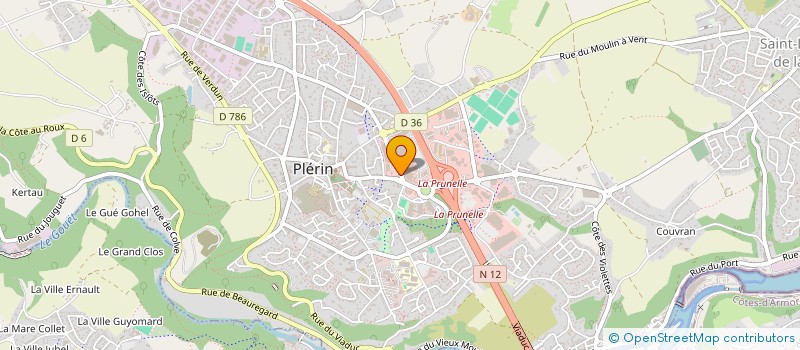 localisation de l'entreprise MADAME MARJORIE CHOPIN à PLERIN