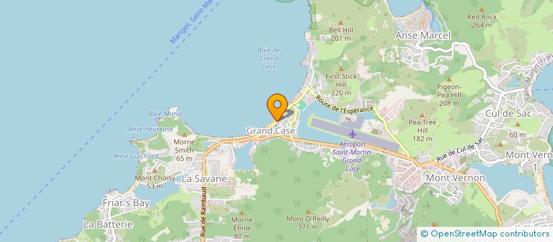 localisation de l'entreprise MADAME MARJORIE CLERMONT  SAINT-MARTIN