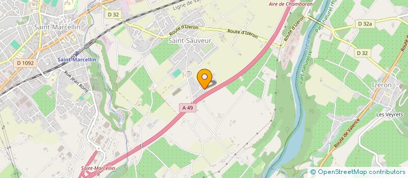 localisation de l'entreprise MADAME MARJORIE COTTE  SAINT-SAUVEUR