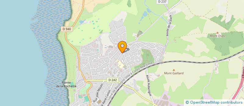 localisation de l'entreprise MADAME MARJORIE DECRIEM  WIMEREUX