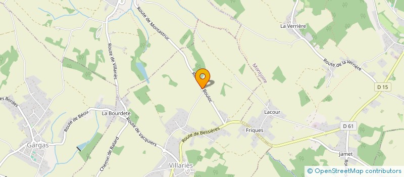 localisation de l'entreprise MADAME MARJORIE DEGRAUWE  VILLARIES