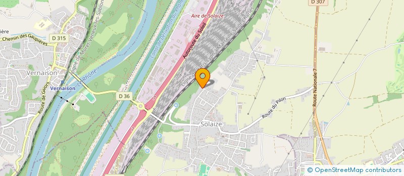 localisation de l'entreprise MADAME MARJORIE DELMAS  SOLAIZE