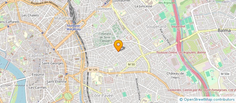 localisation de l'entreprise MADAME MARJORIE DELPERIER à TOULOUSE