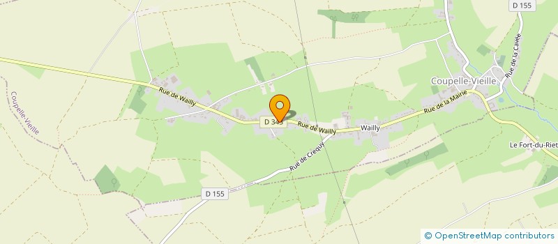 localisation de l'entreprise MADAME MARJORIE DERCOURT  COUPELLE-VIEILLE