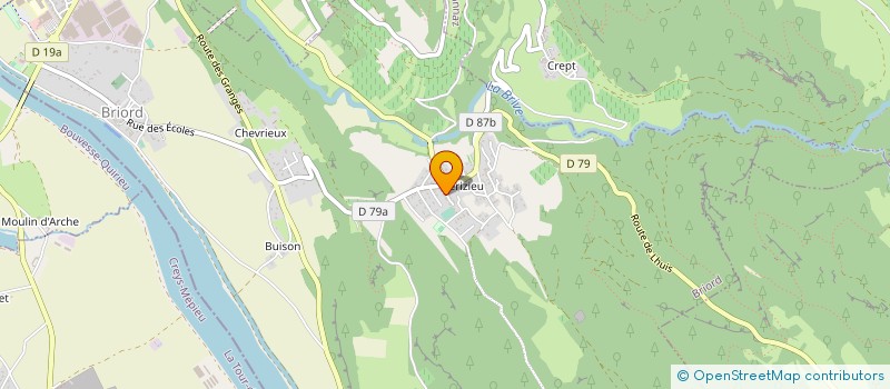 localisation de l'entreprise MADAME MARJORIE DESBROSSES  BRIORD