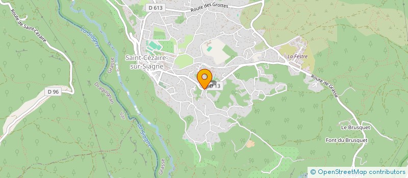 localisation de l'entreprise MADAME MARJORIE DESCOMBES à SAINT-CEZAIRE-SUR-SIAGNE