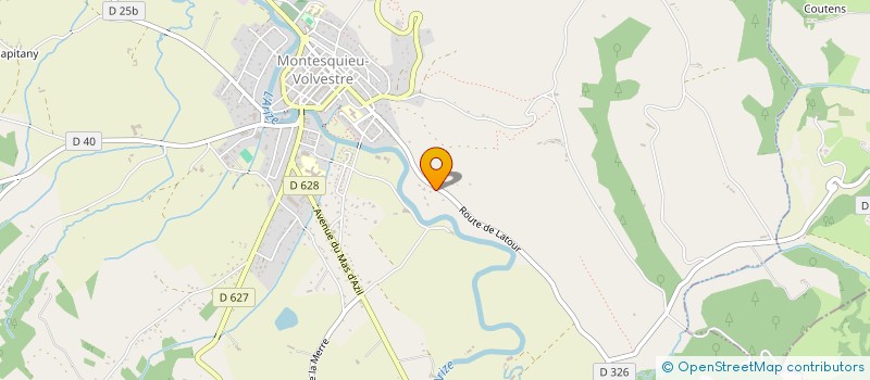 localisation de l'entreprise MADAME MARJORIE DEVALOIS  MONTESQUIEU-VOLVESTRE