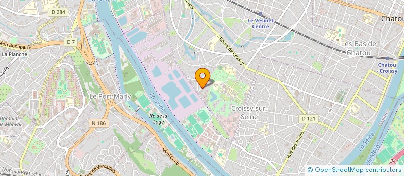 localisation de l'entreprise MADAME MARJORIE DEVOUCOUX  LE VESINET