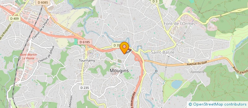 localisation de l'entreprise MADAME MARJORIE DI MARTINO à MOUGINS