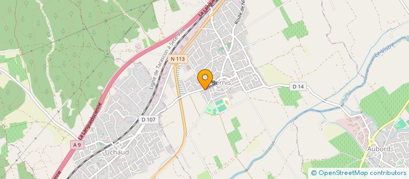 localisation de l'entreprise MADAME MARJORIE  DUBOIS  BERNIS