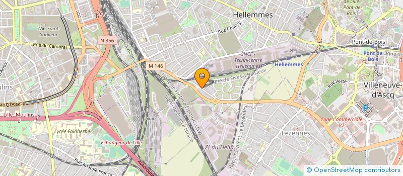 localisation de l'entreprise MADAME MARJORIE DUNIEC à LILLE