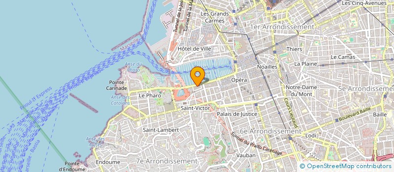 localisation de l'entreprise MADAME MARJORIE DUPRE à MARSEILLE