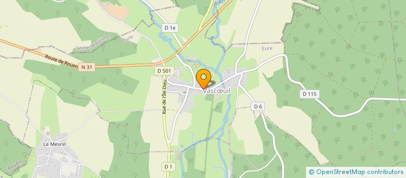 localisation de l'entreprise MADAME MARJORIE DUVALET  VASCUIL