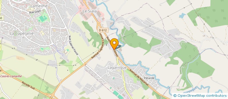 localisation de l'entreprise MADAME MARJORIE FABRE  SAINT-MARCEL-PAULEL