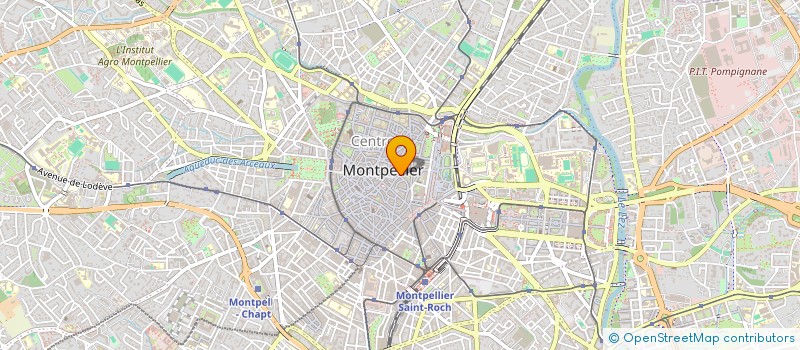 localisation de l'entreprise MADAME MARJORIE FARINA  MONTPELLIER