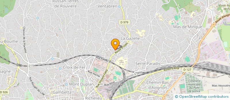 localisation de l'entreprise MADAME MARJORIE FELIU  NIMES