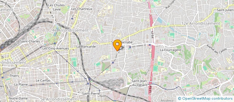 localisation de l'entreprise MADAME MARJORIE FERETTI à MARSEILLE