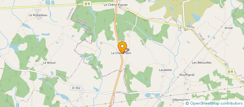 localisation de l'entreprise MADAME MARJORIE FERRERES  JAVERDAT