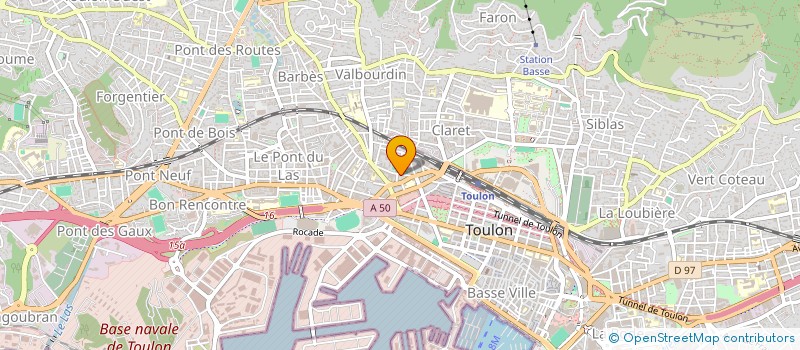 localisation de l'entreprise MADAME MARJORIE FILIPECKI  TOULON