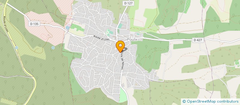 localisation de l'entreprise MADAME MARJORIE FLANDIN  POULX