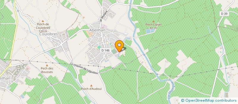 localisation de l'entreprise MADAME MARJORIE FOGUES  ABEILHAN