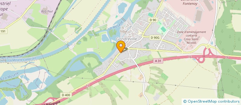 localisation de l'entreprise MADAME MARJORIE FOURNIER  ALLAMPS