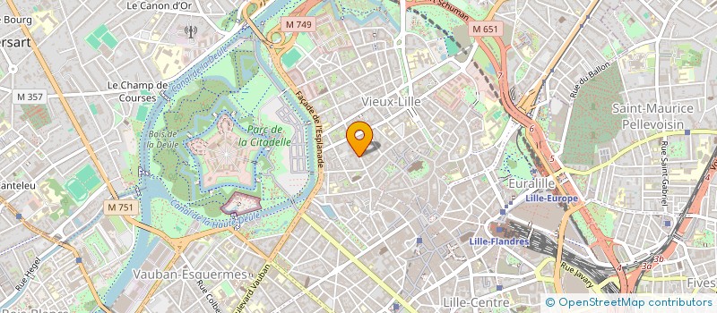 localisation de l'entreprise MADAME MARJORIE FOX à LILLE