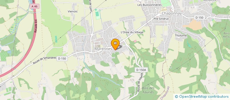 localisation de l'entreprise MADAME MARJORIE FRANCO  MARENNES