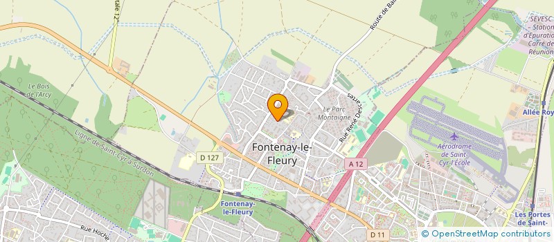 localisation de l'entreprise MADAME MARJORIE GALERA  FONTENAY LE FLEURY