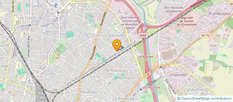 localisation de l'entreprise MADAME MARJORIE GANDOLPHE à TOULOUSE