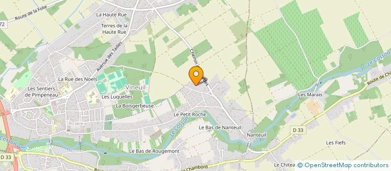 localisation de l'entreprise MADAME MARJORIE GARCIA à VINEUIL