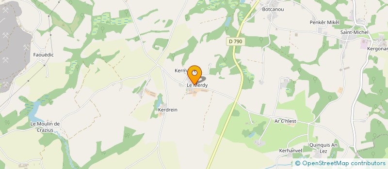 localisation de l'entreprise MADAME MARJORIE GAUNET  GLOMEL