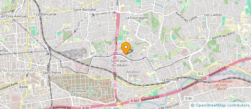 localisation de l'entreprise MADAME MARJORIE GAZET  MARSEILLE