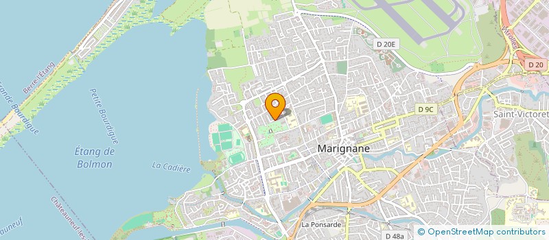localisation de l'entreprise MADAME MARJORIE GENDRE à MARIGNANE