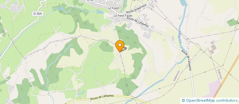 localisation de l'entreprise MADAME MARJORIE GENTELET  SAINT-JUST-CHALEYSSIN