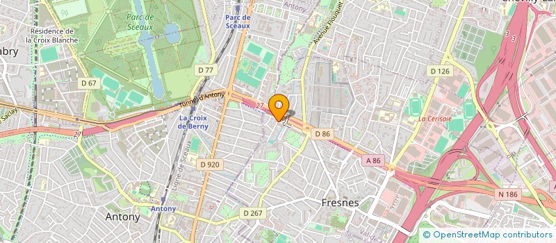 localisation de l'entreprise MADAME MARJORIE GIBOUT  FRESNES