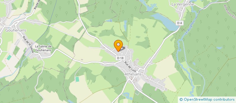 localisation de l'entreprise MADAME MARJORIE GIRARDOT  PONT-DU-CHATEAU