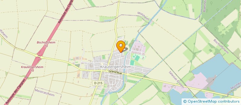 localisation de l'entreprise MADAME MARJORIE GROSS  KRAUTERGERSHEIM