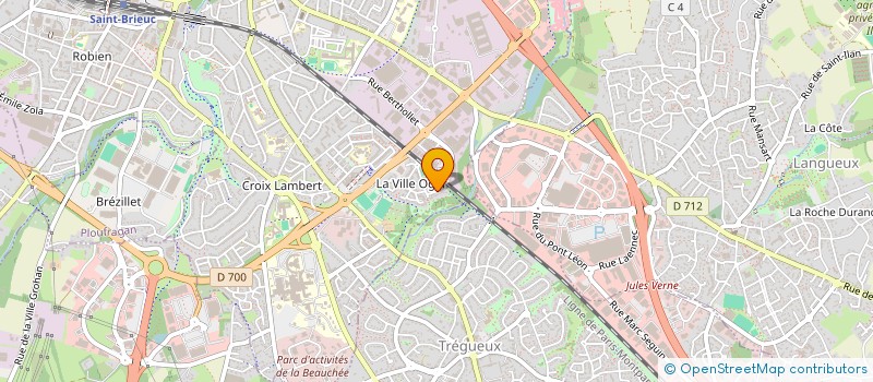 localisation de l'entreprise MADAME MARJORIE HEITZ  SAINT-BRIEUC