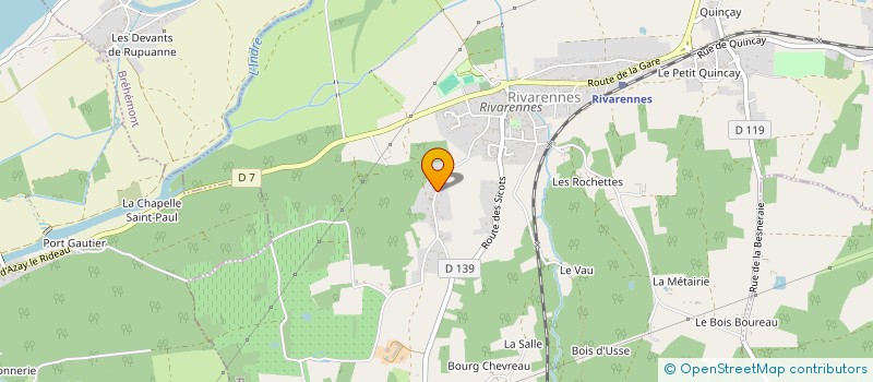 localisation de l'entreprise MADAME MARJORIE HENRY  RIVARENNES