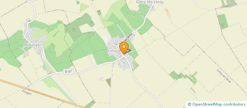 localisation de l'entreprise MADAME MARJORIE HEYRENDT  LOISY-EN-BRIE