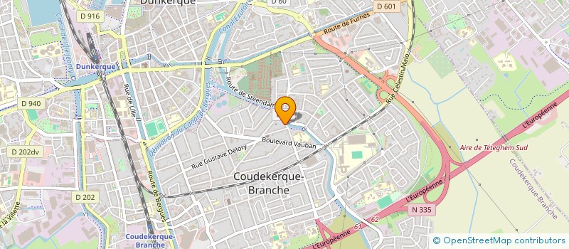 localisation de l'entreprise MADAME MARJORIE HEYSE  COUDEKERQUE-BRANCHE